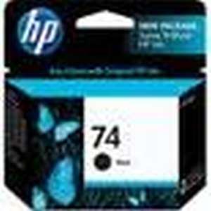 HP 74 Black Ink Printer Cartridge